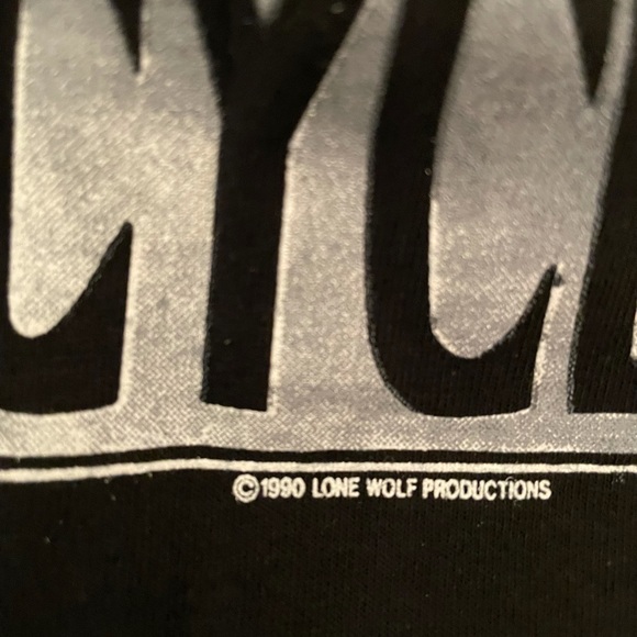 VINTAGE ZZ TOP RECYCLER TOUR 1990 CONCERT TEE XL NEVER WORN - Picture 3 of 4